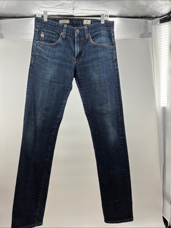 Ag Adriano Goldschmied Other - Ag Adriano Goldschmied Men's Dark Blue Slim Straight Jeans